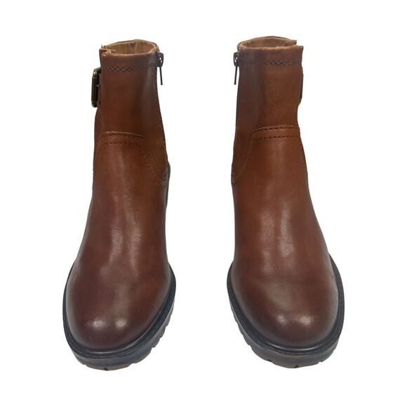 Zodiac Gannet Lug Sole Booties - Size 6 - Cognac - Picture 2 of 11